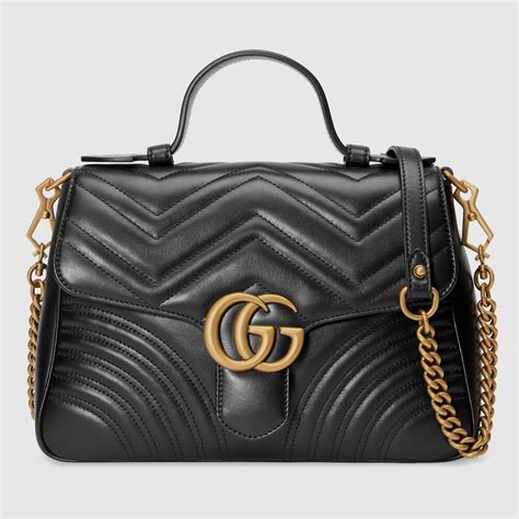 gucci borsa nera|Gucci handbags.